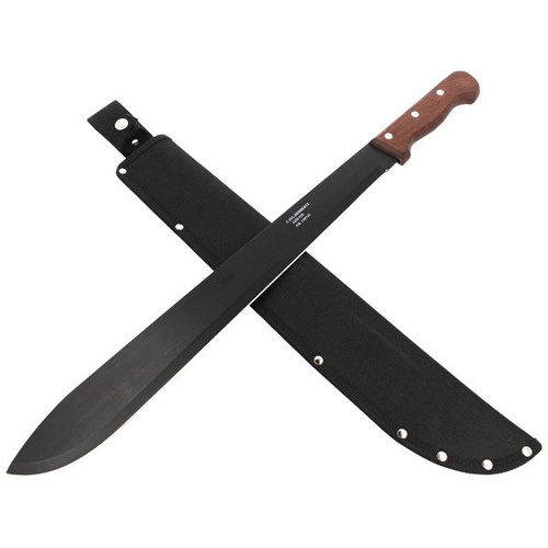 Herbertz Solingen - Heavy Drop Point Machete - 460 mm - Brown - 150745
