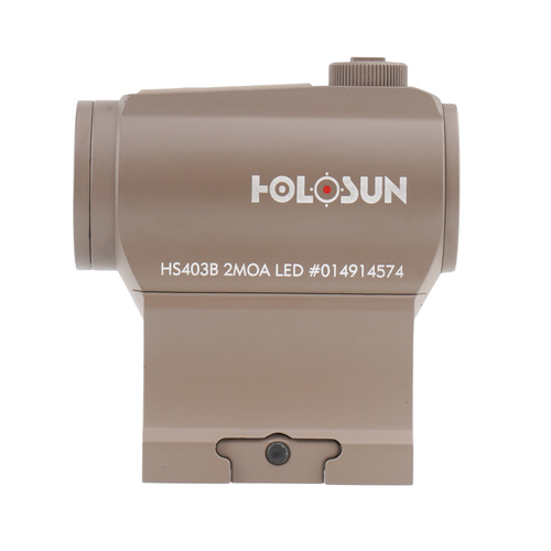 Holosun - Red Dot Collimator HS403B - 2 MOA - FDE - HS403B-FDE
