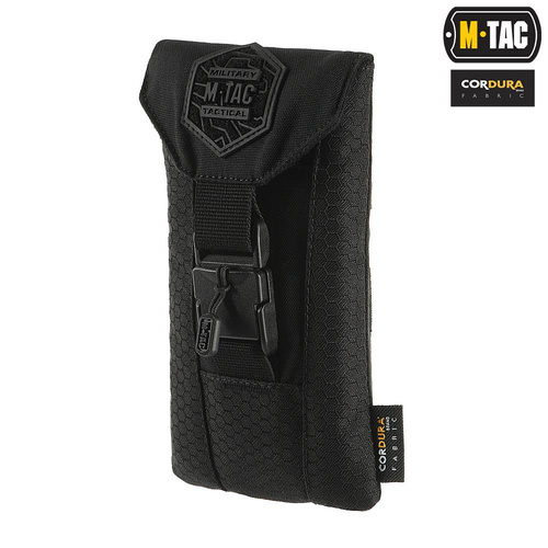 M-Tac - Elite Hex Phone Case - Large - Black - 10160002