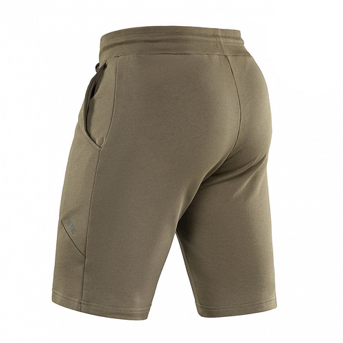 M-Tac - Casual Fit Cotton Shorts - Dark Olive - 20077048