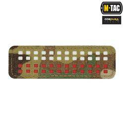 M-Tac - Polish Flag Patch - Fluorescent - Pixels - Laser Cut - Red / MultiCam / White - 51005108