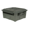 Fosco Industries - Utility Ammo Box Large - 28 L - Polymer - Green - 465205
