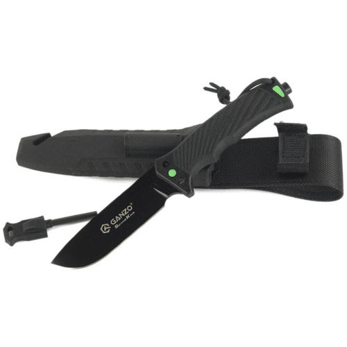 Ganzo - Tactical Knife G8012V2 - Black - G8012V2-BK