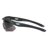Swiss Eye - Ballistic Glasses Nighthawk with Visor Set - Rubber Green - 40293