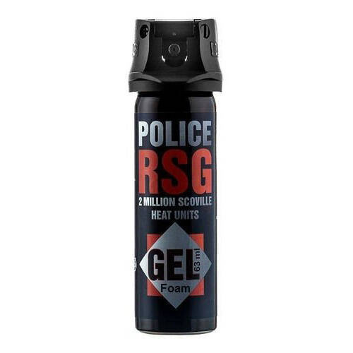 Police RSG Pepper Spray - Foam - Stream - 400 ml - 63 ml - 12063-SF