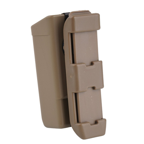 ESP - Plastic Holder for Double Stack 9mm Magazine - UBC-04-1 Mount - Khaki - MH-44 KH 