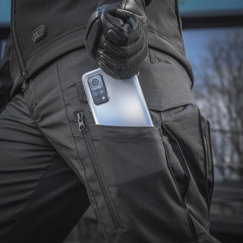 M-Tac - Tactical Pants Conquistador Gen. I Flex - Ripstop - Black - 20059002