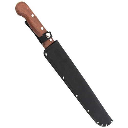 Herbertz Solingen - Heavy Drop Point Machete - 460 mm - Brown - 150745