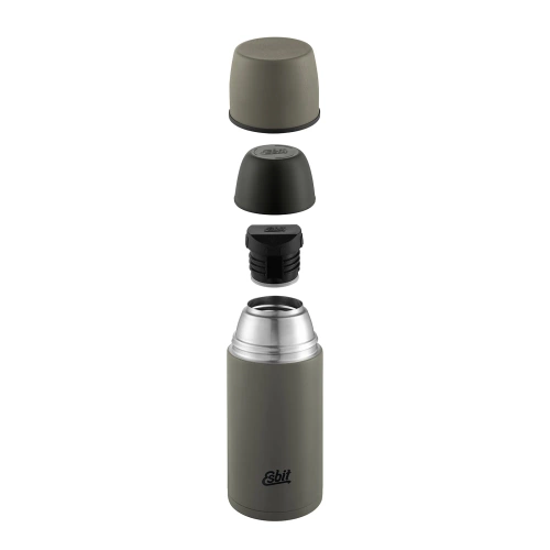 Esbit - Thermos Classic Vacuum Flask - 750 ml - Stainless Steel 18/8 - Olive Green - VF750ML-OG