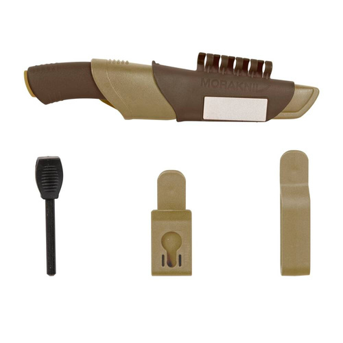 Morakniv - Knife Outdoor Bushcraft Survival Desert - Khaki - NZ-BDS-SS-13