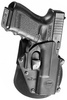 Fobus - Holster for Glock 17, 19, 19X, 22, 23, 31, 32, 34, 35, 45 - Standard Paddle - Right - GL-2 RSH