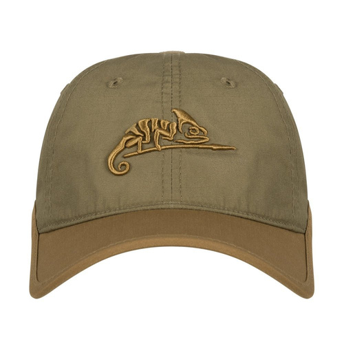 Helikon - Baseball Cap Logo Cap - PolyCotton Ripstop - Coyote / Olive Green - CZ-LGC-PR-1102A