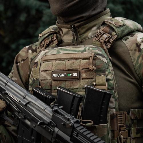 M-Tac - Morale Patch Autosave PVC - 3D - Coyote - 51116705