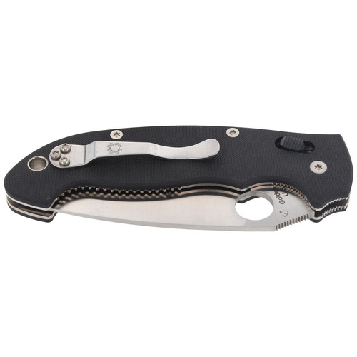 Spyderco - Manix™ 2 XL G-10 Black Knife - C95GP2