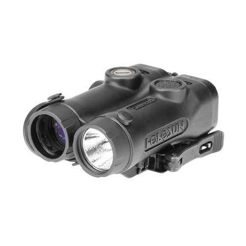 Holosun - LE321-RD Light and Target Module with 300 lm Flashlight - IR/Red - Picatinny - Black - LE321-RD