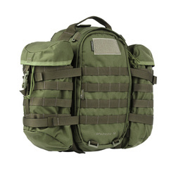 WISPORT - Sparrow 16 backpack with two side pockets - 16 + 10 l - Olive Green.