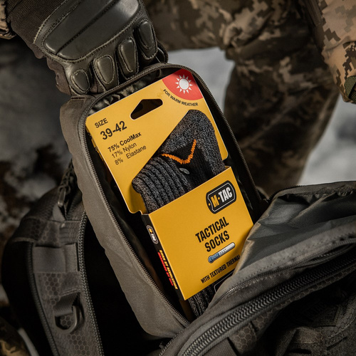 M-Tac - Socks Coolmax 75% Long - Black - FL-2103-2