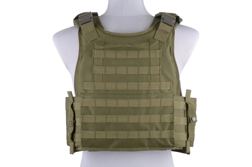 GFC Tactical - Tactical Vest Plate Carrier - Olive - GFT-18-018404