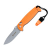 Ganzo - Folding Knife G7412P-OR-WS with Whistle - 440C - Orange - G7412P-OR-WS