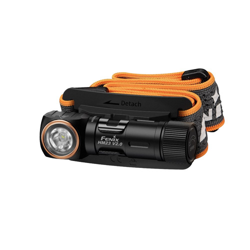 Fenix - LED Headlamp HM23 V2.0 - 300 lm - Black - HM23 V2.0