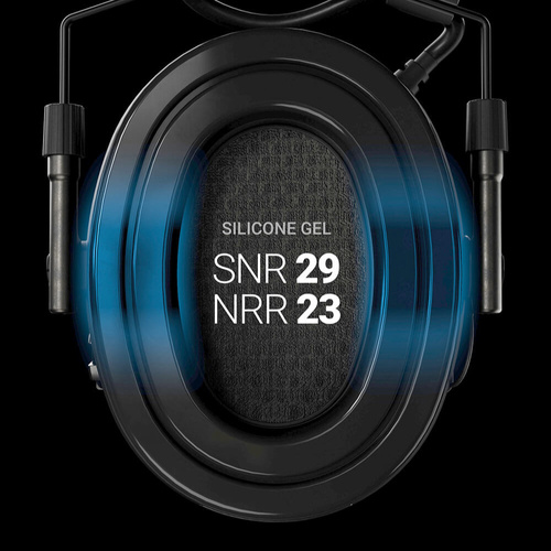 Sordin - Active Hearing Protectors Supreme X2 - Headband - Gel Pads - Green - 301006-10G