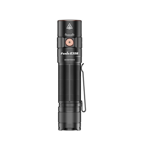 Fenix - LED Flashlight E35 v3 With USB-C - 3100 lm - 5000 mAh - Black - E35RLSBK
