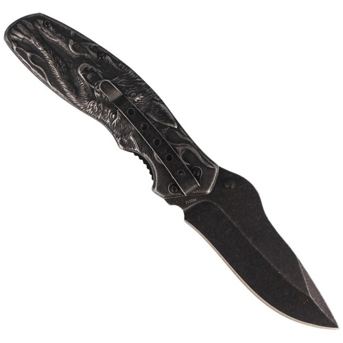 Herbertz Solingen - Folding knife with wolf motif - 582212