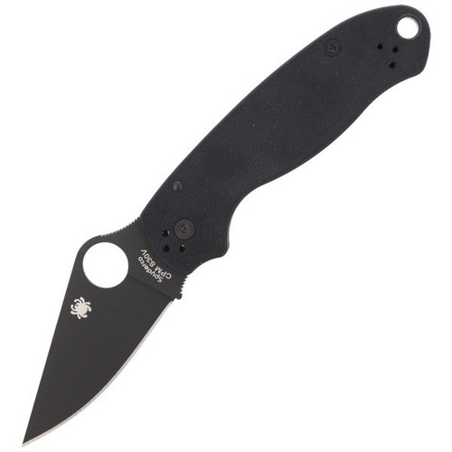 Spyderco - Para™ 3 G-10 Black / Black Blade Knife - C223GPBK