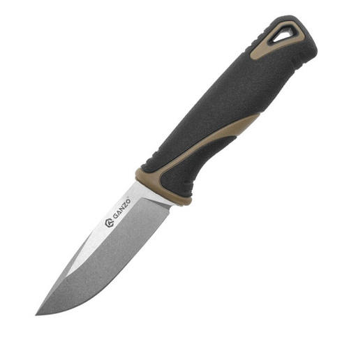 Ganzo - Tactical Knife G807-DY - 9CR14 - Black/Brown - G807-DY