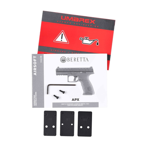 Umarex - ASG Pistol Replica Beretta APX RDO - Green Gas - FDE - 2.6537