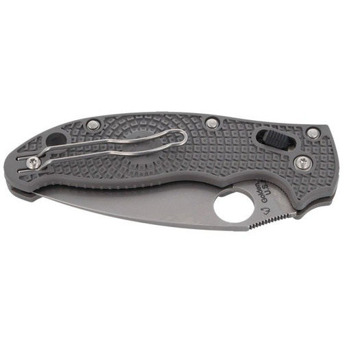 Spyderco - Manix™ 2 Gray FRCP Maxamet Knife - C101PGY2