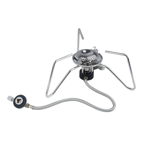 Mil-Tec - Folding Tourist Gas Burner with Hose - EN417 Thread - 14911100