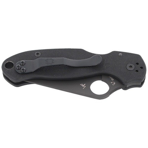 Spyderco - Para™ 3 G-10 Black / Black Blade Knife - C223GPBK
