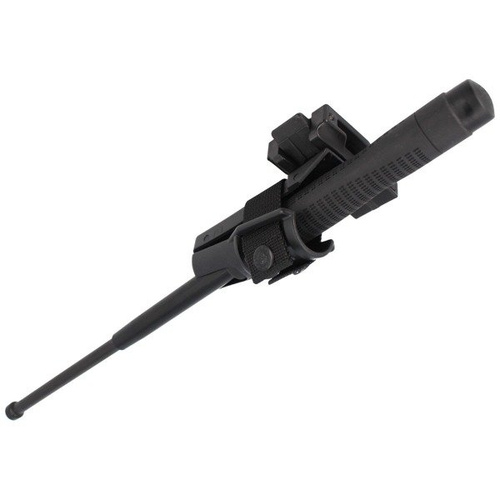 ESP - Hardened expandable baton with holder - 18" - Ergonomic handle - Black - ExB-18HE BLK BH-54