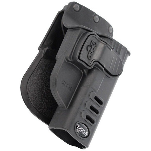 Fobus - Holster for Glock 17, 19, 19X, 22, 23, 31, 32, 34, 35, 45 - Rotating Paddle - Right - GLCH RT