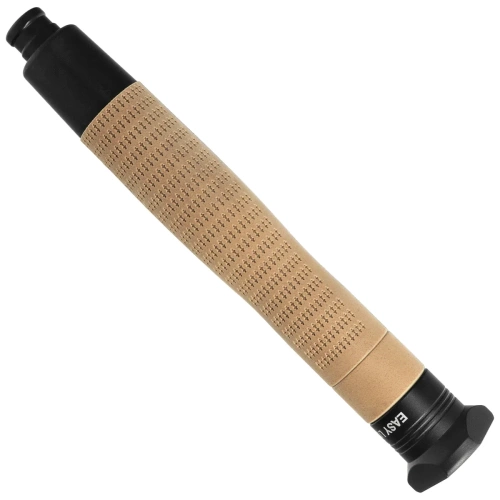 ESP - Hardened Ergonomic Easy Lock Telescopic Baton - 18" - Black/Khaki - ExBTT-18HE-KH BHT-54