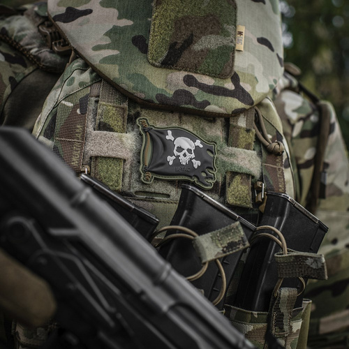 M-Tac - Jolly Roger Patch - PVC - Olive Drab - 51116801