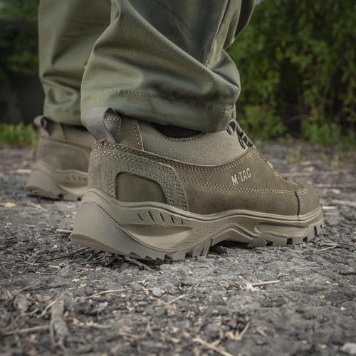 M-Tac - Patrol R Tactical Sneakers - Leather - Olive - 30203901