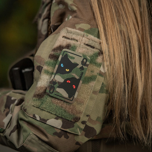 M-Tac - Queen of Spades Patch - Cordura 500D - MultiCam/Black - 51362008