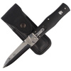 Mikov - Automatic spring knife Predator ABS Black Clip - 241-NH-1/N BK