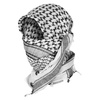 Mil-Tec - Head Scarf Shemagh Arafat - Cotton - White-Black - 12613000