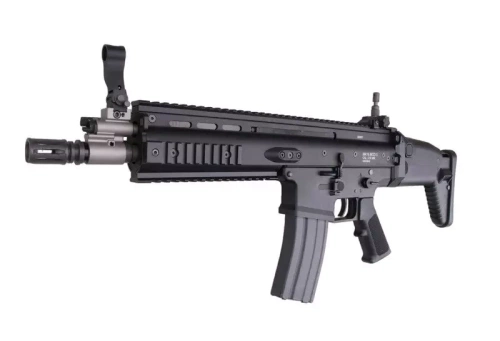 WE - ASG Replica MK16 MOD 0 Open Bolt - Black - WET-02-001802
