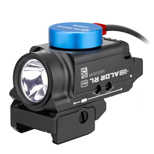 Olight - Weapon LED Light with Laser Sight BALDR RL MINI - 600 lumens - Black