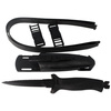 MAC Coltellerie - Aquatys 11 2, Black Diving Knife 120mm - 010BLK