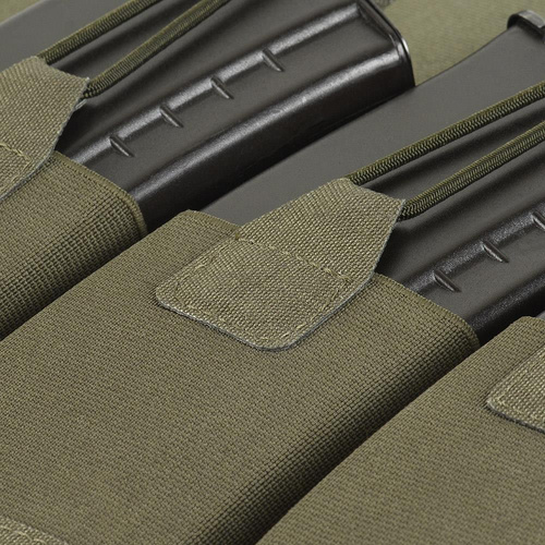 M-Tac - Triple Magazine Pouch for AR / AK Elite Laser Cut - Ranger Green - 10145123