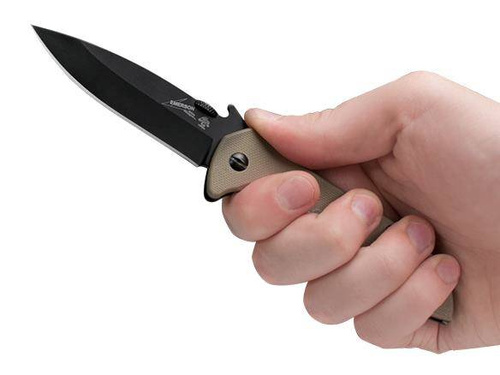 Kershaw - Tactical Knife Emerson 6054BRNBLK - 8Cr14MoV - Black - 6054BRNBLK