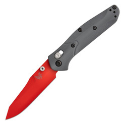 Benchmade - Tactical Knife 945RD-2401 Mini Osborne LE - CPM-S90V - Red - 945RD-2401