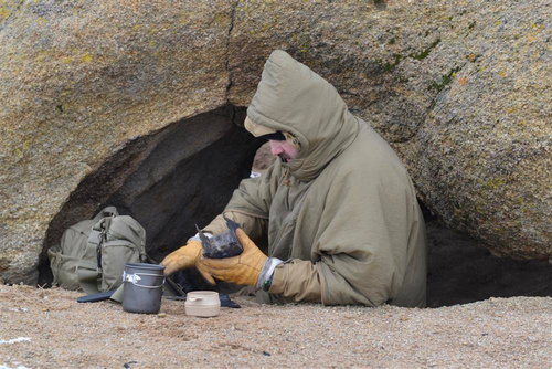 Helikon - Poncho Swagman Roll - Windpack - Climashield - PenCott WildWood - PO-SMR-NL-45