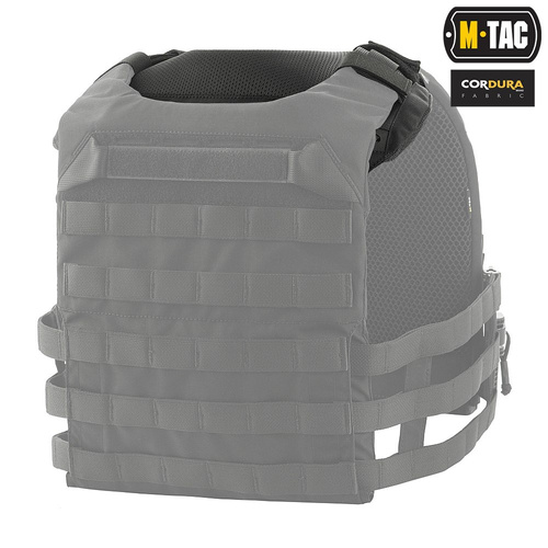M-Tac - Shoulder Pad For Cuirass QRS Vest - Cordura - Black - 10179002