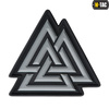 M-Tac - 3D PVC Patch Valknut - Black / Gray - 51163211